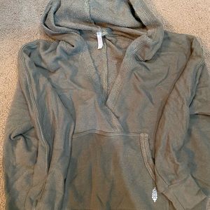 Free people hooded sweatshirt